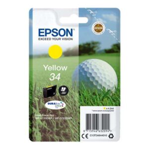 Epson T3464 (34) Amarillo Cartucho de Tinta Original - C13T34644010
